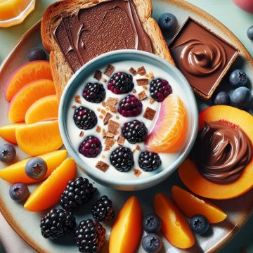 Délice Fruité et Chocolaté du Matin