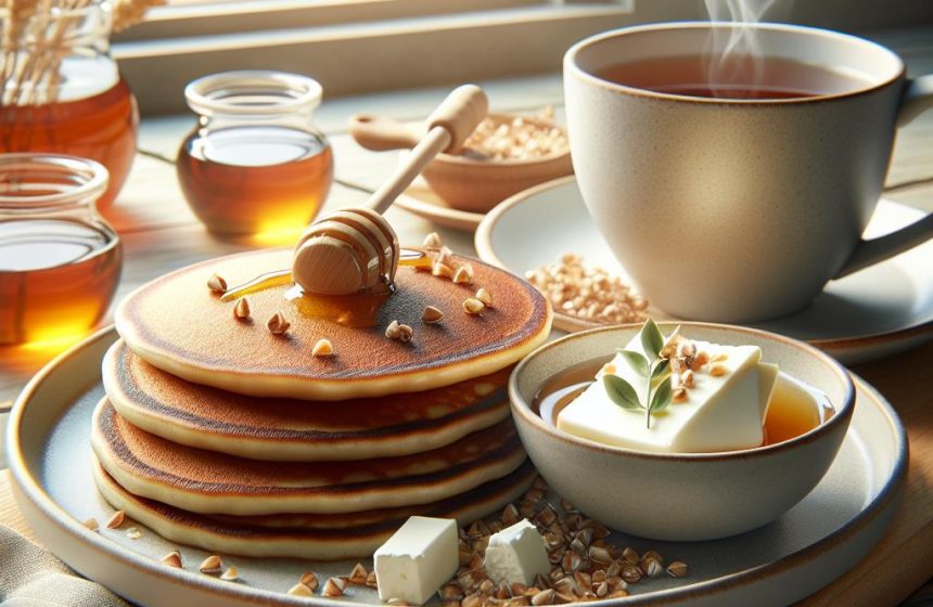 Galettes de Sarrasin Gourmandes au Fromage Blanc