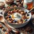 Délice Matinal au Yaourt, Noix et Muesli