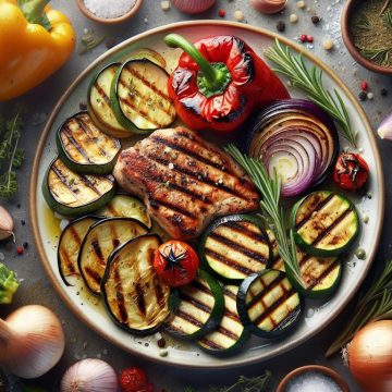 Grillade Savoureuse aux Légumes Méditerranéens