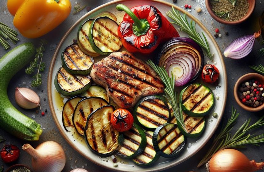 Grillade Savoureuse aux Légumes Méditerranéens