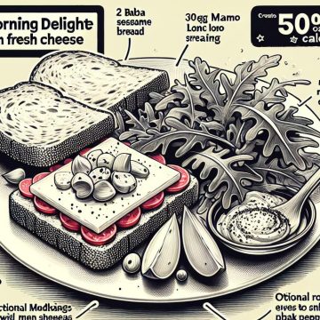 Délice Matinal au Lomo et Fromage Frais