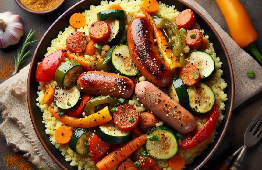 Couscous Gourmand aux Saveurs Méditerranéennes