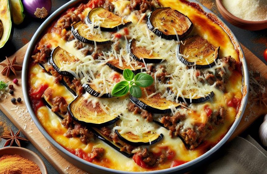 Moussaka Maison aux Aubergines