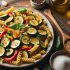 Pâtes Complètes aux Courgettes et Poivrons Sautés