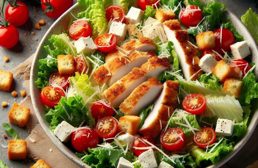 Salade César Gourmande et Équilibrée