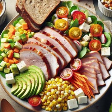 Délice de Rôti de Porc avec Salade Gourmande