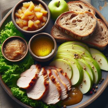Délice de Porc et Compote de Pommes