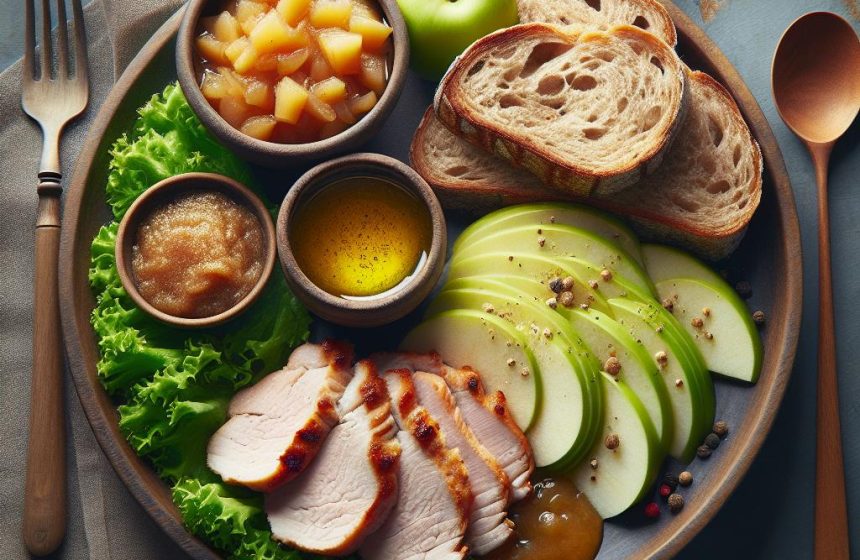 Délice de Porc et Compote de Pommes