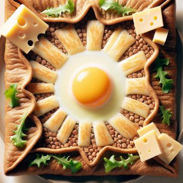 Galette de Sarrasin Gourmande à l’Œuf et au Fromage