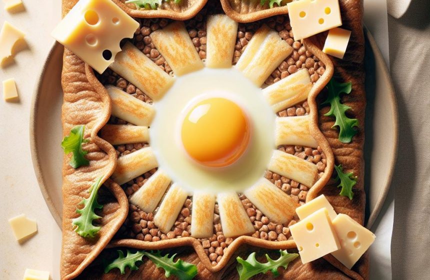 Galette de Sarrasin Gourmande à l’Œuf et au Fromage