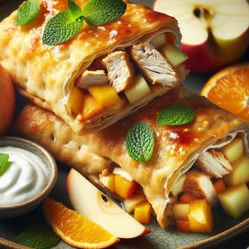 Bricks de Poulet Fruitées et Croquantes