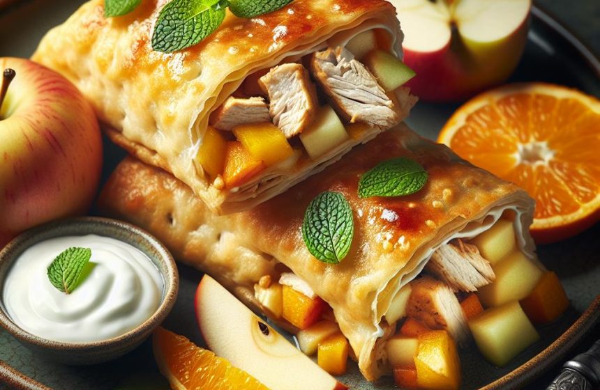 Bricks de Poulet Fruitées et Croquantes