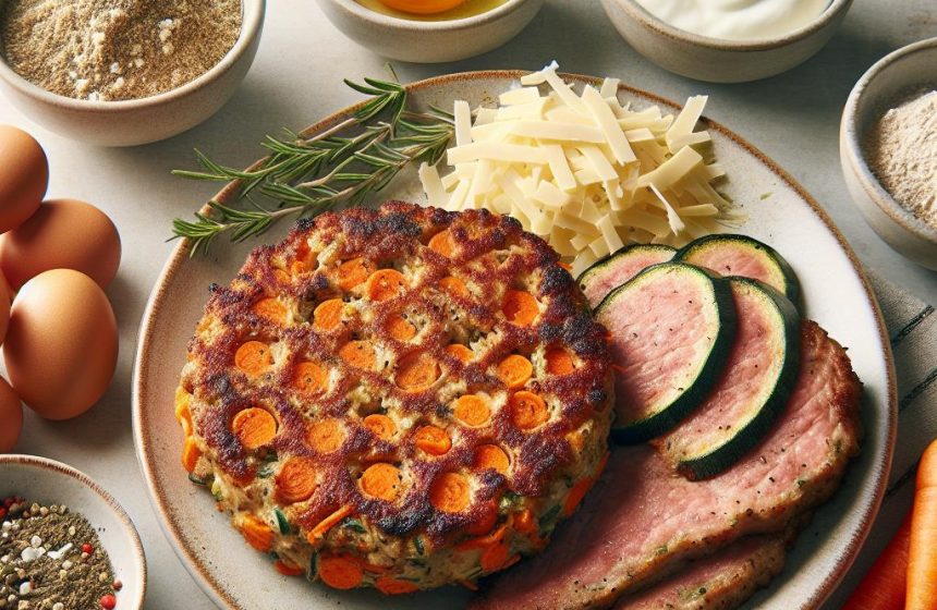 Côtelettes de Porc aux Herbes et Galette de Légumes Gourmande
