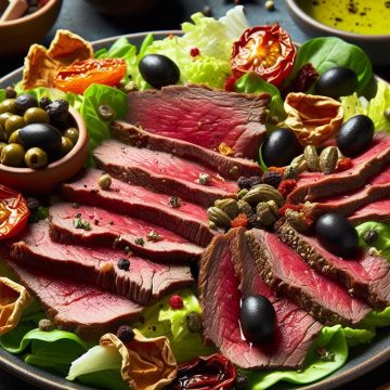 Salade Gourmande au Rosbif et Mâche