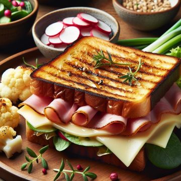 Croque-Monsieur Gourmand et Croquant