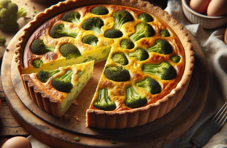 Quiche au Brocoli Délicieuse et Équilibrée