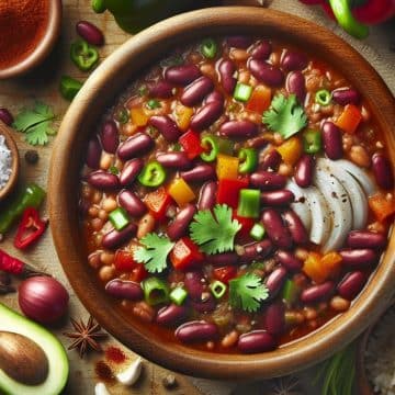 Chili Végétarien aux Haricots Rouges