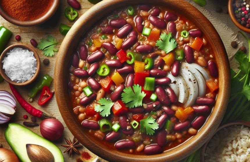 Chili Végétarien aux Haricots Rouges