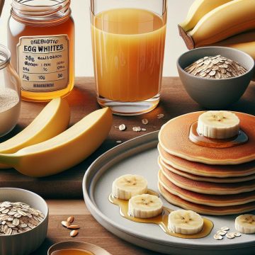 Pancakes Énergétiques à la Banane et Avoine