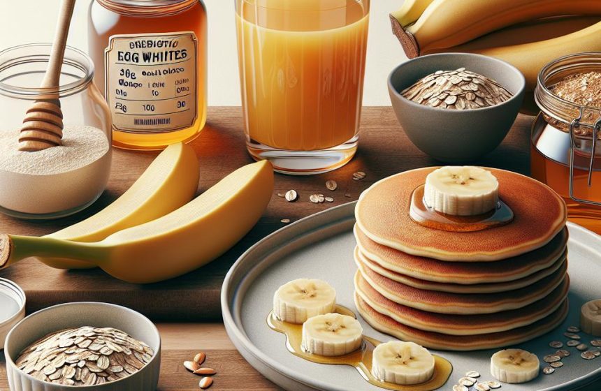 Pancakes Énergétiques à la Banane et Avoine