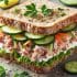 Sandwich Thon et Crudités sur Pain aux Céréales