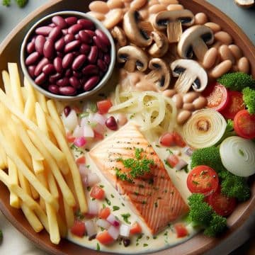 Saumon à la Crème et Légumes Gourmands