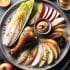 Cuisse de Poulet Rôti aux Fruits et Endive Braisée