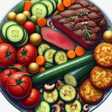 Délice de Viande Rouge et Légumes Croquants