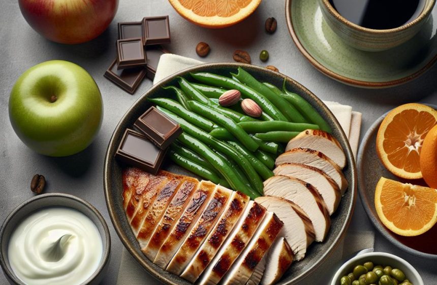 Délice de Dinde aux Haricots Verts et Douceurs Fruitées