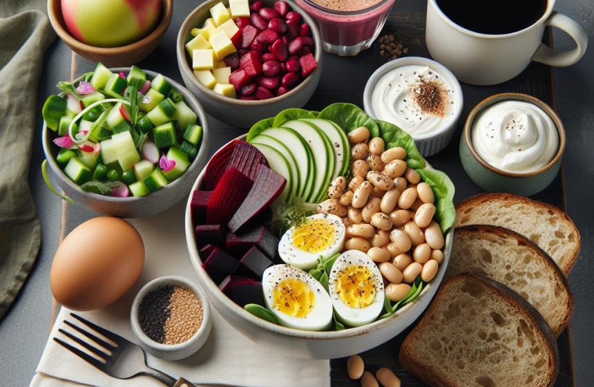 Salade Nutritive de Betterave et Haricots Beurre