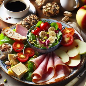 Délice Équilibré au Jambon et Coulommiers
