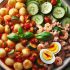 Délice Méditerranéen: Gnocchis et Salade de la Mer