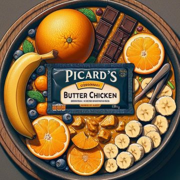 Délice Équilibré au Butter Chicken et Fruits Frais