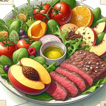 Salade de Bœuf aux Fruits d’Été