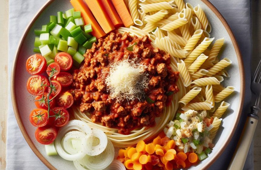 Pâtes à la Bolognaise Équilibrées