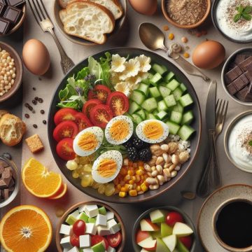 Salade Gourmande et Douceurs de Fin de Repas
