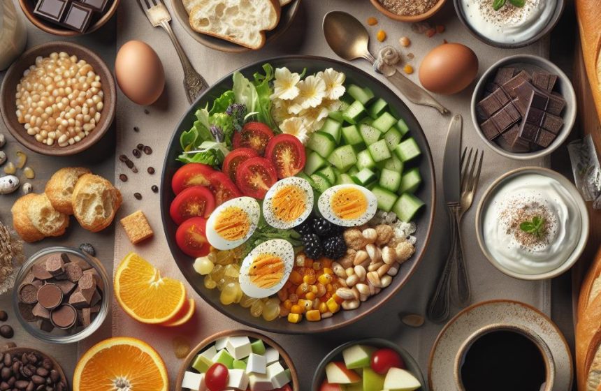 Salade Gourmande et Douceurs de Fin de Repas