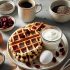 Gaufres Nutritives aux Graines de Chia et Cranberries