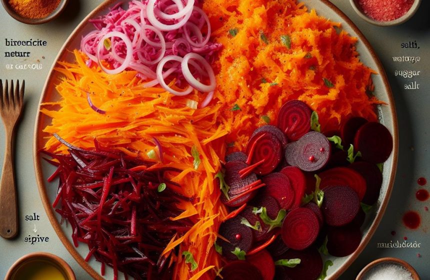 Salade Croquante de Carottes et Betteraves