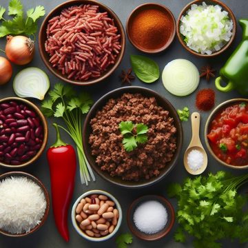 Riz Konjac et Chili Con Carne
