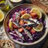 Salade de Chou Rouge aux Sardines et Skyr Citronné
