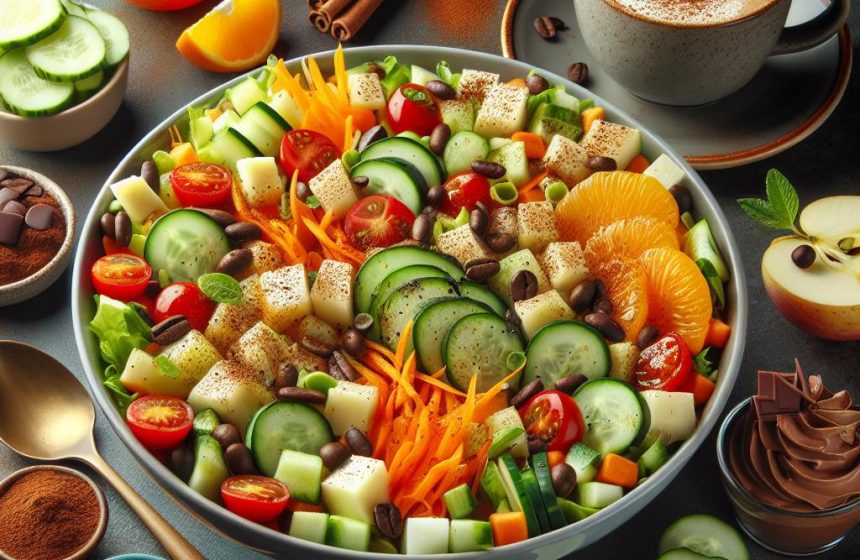 Salade Gourmande aux Pommes de Terre et Fruits Frais
