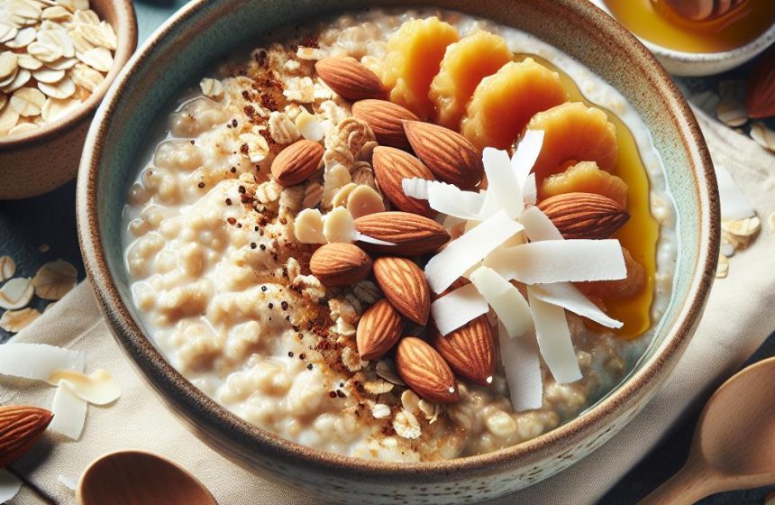 Délice d&rsquo;Avoine à la Noix de Coco et Pâte d&rsquo;Amande