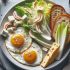 Délice d’Œufs au Plat et Salade Croquante