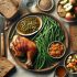 Cuisse de Poulet Rôti et Haricots Verts Gourmands