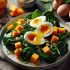 Délice d’Oeufs Mollets sur Lit de Légumes d’Automne