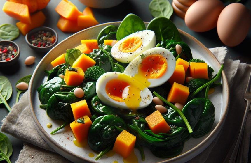 Délice d&rsquo;Oeufs Mollets sur Lit de Légumes d&rsquo;Automne