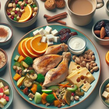 Poulet aux Légumes au Lait de Coco et Douceurs Fruitées