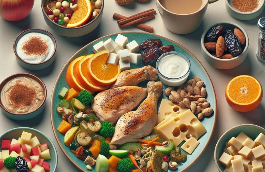 Poulet aux Légumes au Lait de Coco et Douceurs Fruitées